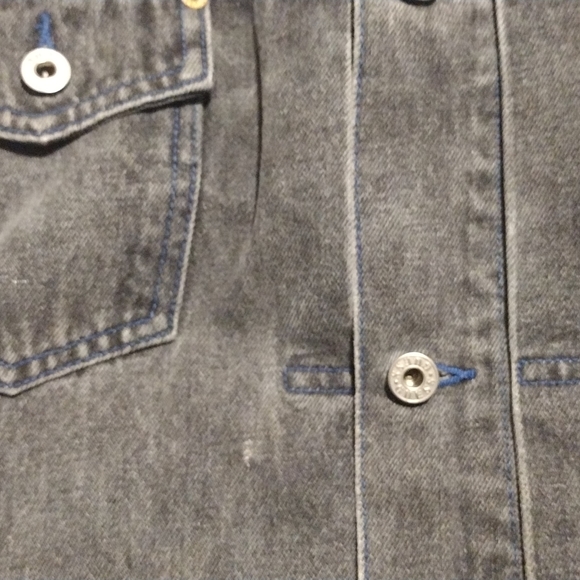 Black denim 3xl (2xl) Guess jacket from the  late 80s - Picture 13 of 13